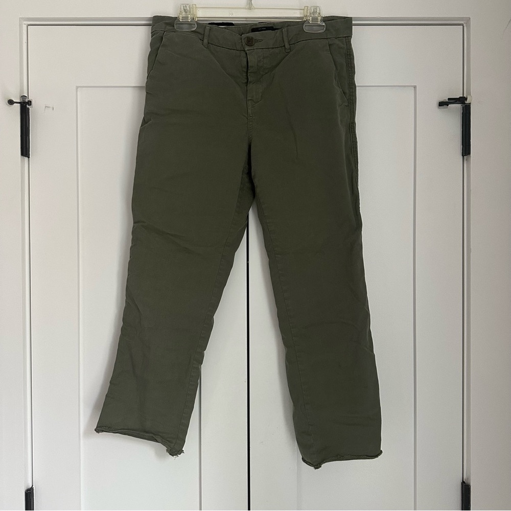 Lucky Pants, Green Army Khaki, size 8